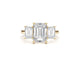 Sloane - Emerald Cut 4.40 Carat Diamond Engagement Ring,Diamond Ring,Anniversary Gift,Solid Gold Ring,Valentine Gift,Ring for Her,Birthday Gift