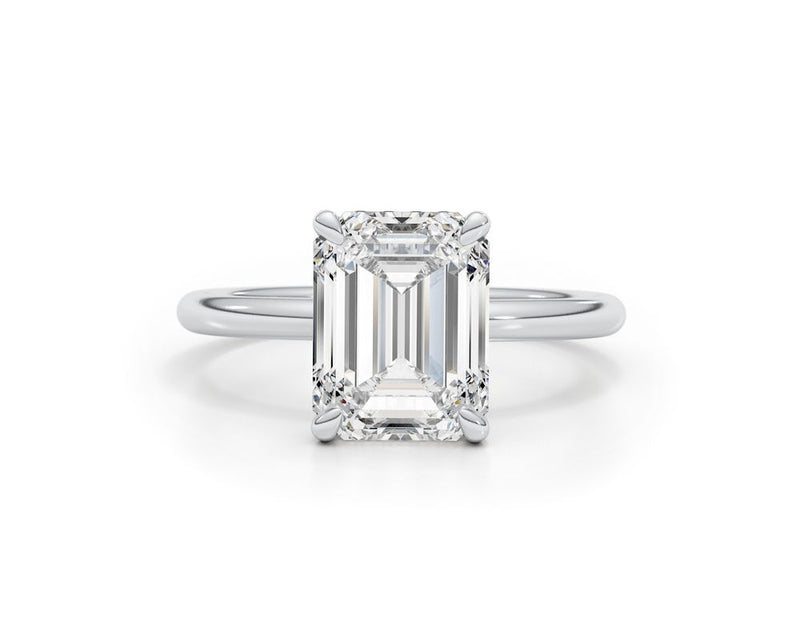 Layne - Emerald Cut 3.15 Carat Diamond Engagement Ring