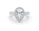 Amelie - Pear Cut 3.60 Carat Diamond Engagement Ring