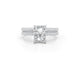 Molan Set - Radiant Cut 3 Carat Diamond Engagement Ring