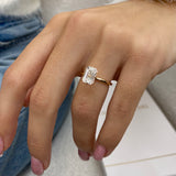 Saylor Engagement Ring 2 Carat Yellow Gold