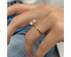 Saylor - Emerald Cut 2 Carat Diamond Engagement Ring