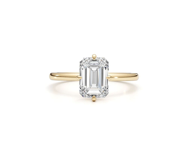 Saylor - Emerald Cut 2 Carat Diamond Engagement Ring