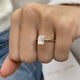 Saylor Engagement Ring 2 Carat Yellow Gold
