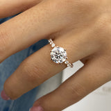 Brynlee Diamond Engagement Ring, Solid 18K Gold