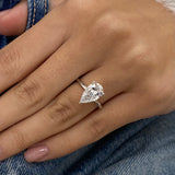 Katherine Engagement Ring 2.10 Carat White Gold