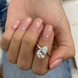 Katherine Engagement Ring 2.10 Carat White Gold