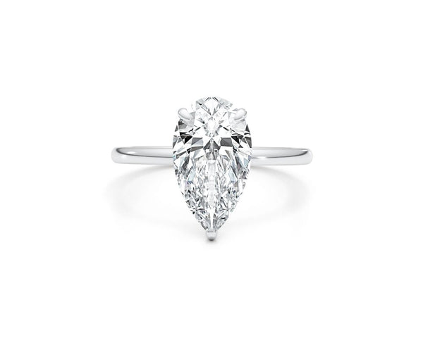 Katherine - Pear Cut 2.10 Carat Diamond Engagement Ring