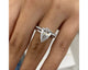 Katherine-set - Pear Cut 2.70 Carat Diamond