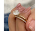 Myla-set - Oval Cut 2.10 Carat Diamond