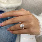 31552R Engagement Ring 1.35 Carat Rose Gold