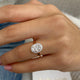 31552R Engagement Ring 1.35 Carat Rose Gold