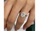 Mary-set - Oval Cut 1.85 Carat Diamond