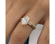 Millie-set - Oval Cut 2 Carat Diamond