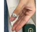Catalina-set - Round Cut 2.60 Carat Diamond Engagement Ring