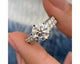 Catalina-set - Round Cut 2.60 Carat Diamond Engagement Ring