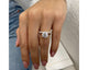 Daisy-set - Round Cut 2.70 Carat Diamond Engagement Ring