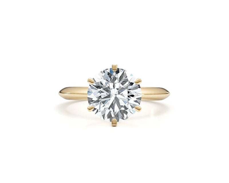 Daisy - Round Cut 2 Carat Diamond Engagement Ring