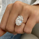 Nikas Engagement Ring 10.20 carat, 18K gold