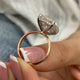 Nikas Engagement Ring 10.20 carat, 18K gold