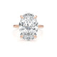 Nikas Engagement Ring 10.20 carat, 18K gold