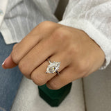 Kith Engagement Ring 3 Carat White Gold