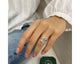 Lir - Emerald Cut 5 Carat Diamond Engagement Ring
