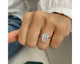 Lir - Emerald Cut 5 Carat Diamond Engagement Ring