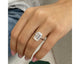 Lir - Emerald Cut 5 Carat Diamond Engagement Ring