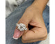 Gael - Round Cut 7.80 Carat Diamond Engagement Ring