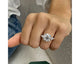 Gael - Round Cut 7.80 Carat Diamond Engagement Ring