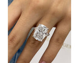 Nila - Cushion Cut 10.80 Carat Diamond Engagement Ring