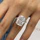 Nila Engagement Ring 10.80 Carat White Gold