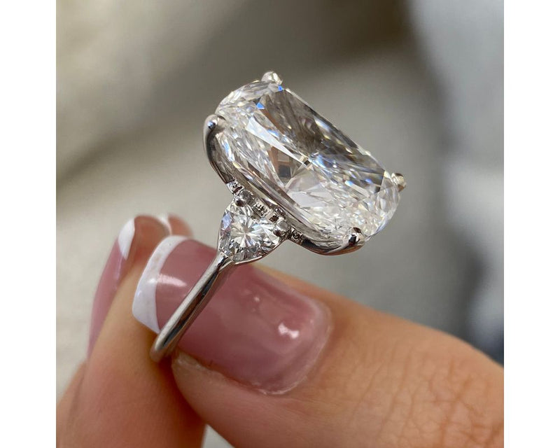 Nila - Cushion Cut 10.80 Carat Diamond Engagement Ring