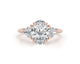 Bari Engagement Ring 2.45 Carat White Gold