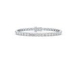 4.0mm - Round Cut 10 Carat Diamond Tennis Bracelet