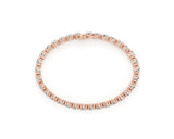 4.5mm - Round Cut 14 Carat Diamond Tennis Bracelet