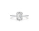 Saylor - Emerald Cut 2 Carat Diamond Engagement Ring,Diamond Ring,Anniversary Gift,Solid Gold Ring,Valentine Gift,Ring for Her,Birthday Gift