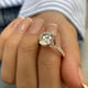 Miki Engagement Ring 3.45 Carat Rose Gold