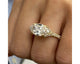 Mali - Marquise Cut 3.45 Carat Diamond Engagement Ring