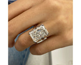 Miran - Radiant Cut 10.10 Carat Diamond