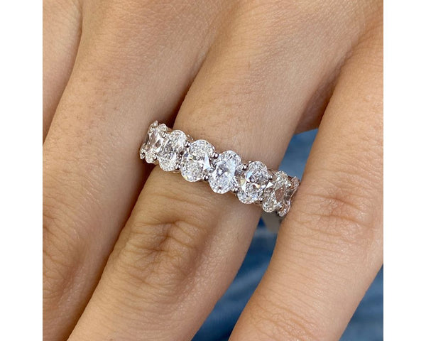 DN2042 - Oval Cut 5.63 Carat Diamond Fashion Ring