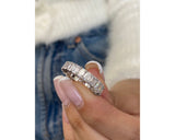 DN2147 - Emerald Cut 4.86 Carat Diamond Fashion Ring