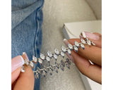 DN2383 - Marquise Cut 8.20 Carat Diamond Tennis Bracelet