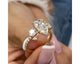 Aska - Pear Cut 3 Carat Diamond