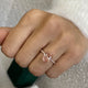 Ivanka Engagement Ring, Rose Gold 18K