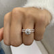 Brynlee-set - Round Cut 3.70 Carat Diamond Engagement Ring