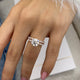 Brynlee-set - Round Cut 3.70 Carat Diamond Engagement Ring