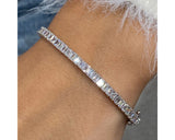 DN2541 - Emerald Cut 3.23 Carat Diamond Tennis Bracelet