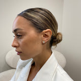 Diamond Stud Earring 3 ct TCW, Yellow Gold